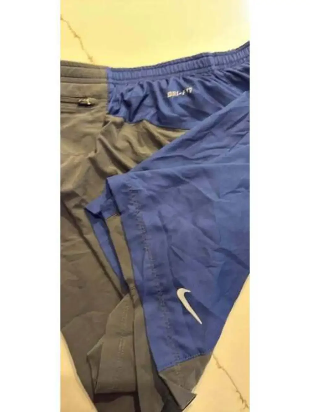 Nike Dri-FIT Running Shorts Size Medium Women Blue